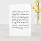 2 Corinthians 4 16 18 Kaart (Gele Bloem)