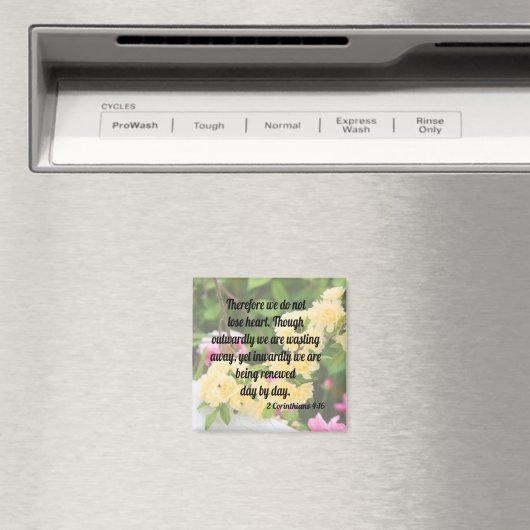 2 Corinthians 4:16 Magneet (Insitu (Vaatwasser))