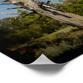 2 Corinthians 4:16 Zwarte grens Poster (Hoek)