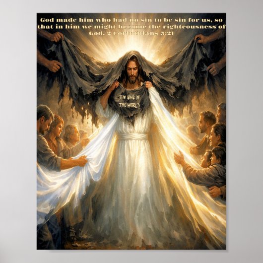 2 Corinthians 5:12 Great Exchange Poster (Voorkant)