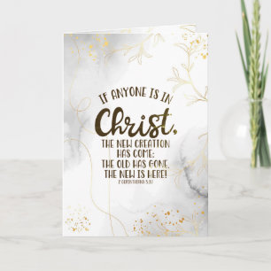 2 Corinthians 5:17 Als iemand in Christus is Kaart