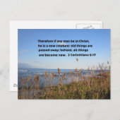 2 Corinthians 5:17 Briefkaart (Voorkant / Achterkant)