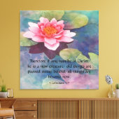 2 Corinthians 5:17 Canvas Afdruk (Insitu (Woonkamer))