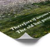 2 Corinthians 5:17 Christelijk Poster (Hoek)