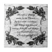 2 Corinthians 5:17 Tegeltje (Voorkant)