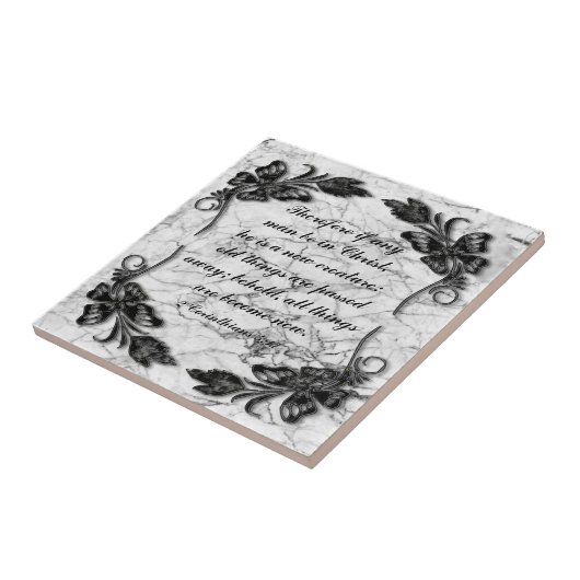 2 Corinthians 5:17 Tegeltje (Zijkant)