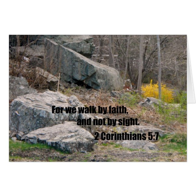 2 Corinthians 5:7 (Voorkant Horizontaal)