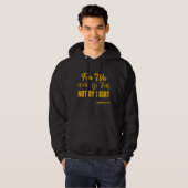 2 Corinthians 5:7 Bijbelverse KJV Quote Mannen Hoodie (Voorkant volledig)