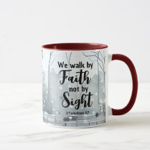 2 Corinthians 5:7 Loop door Faith niet door Sight