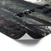 2 Corinthians 5:7 Poster (Hoek)