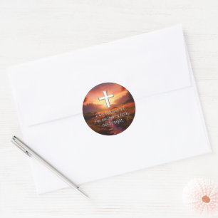2 Corinthians 5:7 Ronde Sticker