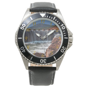 2 Corinthians 5:7 Stempstenen Horloge