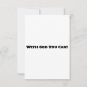 2 Corinthians 5:8 KJV Bijbelscriptgroet Kaart (Achterkant)