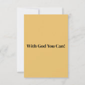 2 Corinthians 5:8 KJV Bijbelscriptie Pic Greeting Kaart (Achterkant)