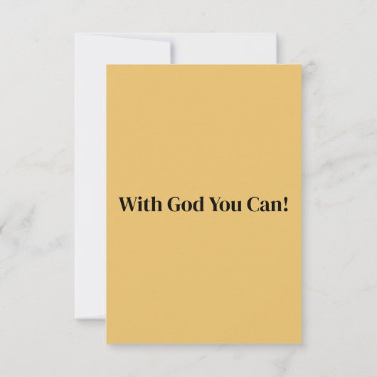 2 Corinthians 5:8 KJV Bijbelscriptie Pic Greeting Kaart (Achterkant)