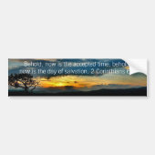 2 Corinthians 6:2 Bumpersticker (Voorkant)