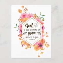 2 Corinthians 9:8 God kan genade overheersen