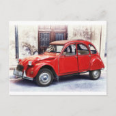 2 CV BRIEFKAART (Voorkant)