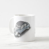2 cv citroen koffiemok (Voorkant links)