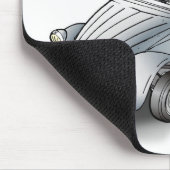 2 cv citroen muismat (Hoek)