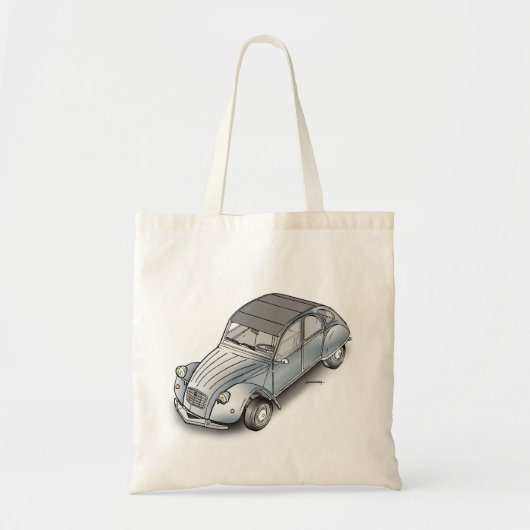 2 cv citroen tote bag (Voorkant)
