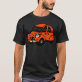 2 cv  franse auto t-shirt (Voorkant)