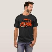 2 cv franse auto t-shirt (Voorkant volledig)
