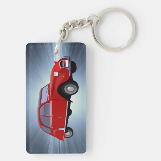 2 CV SLEUTELHANGER (achterkant)