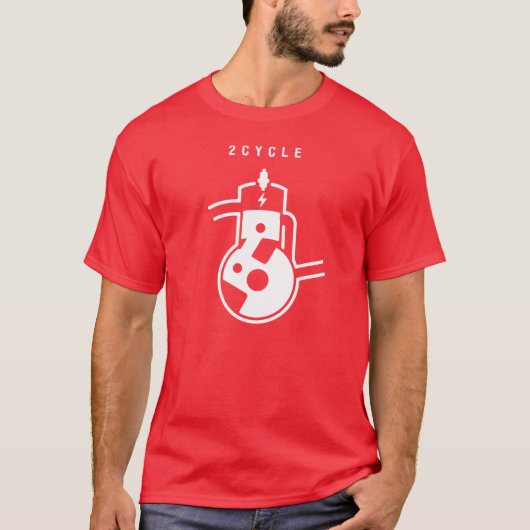 2 Cycle T-shirt (Voorkant)