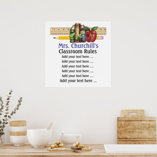 2-daagse verkoop - Poster van leerkrachten - SRF (Keuken)