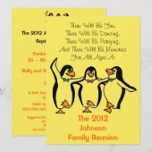 #2 Dansende Penguins Family Reunion Party Hotel in Kaart (Voorkant / Achterkant)