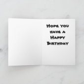 2 de grappige Kaart van de Verjaardag van Honden (Binnen)