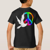 2 de opgeruimde Kinder Organische T-shirt van de (Achterkant)