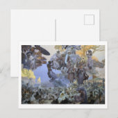 #2 De viering van Svantovit, Mucha Briefkaart (Voorkant / Achterkant)