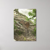 2 deer canvas afdruk (Voorkant)