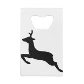 2 deer creditkaart flessenopener (Achterkant)