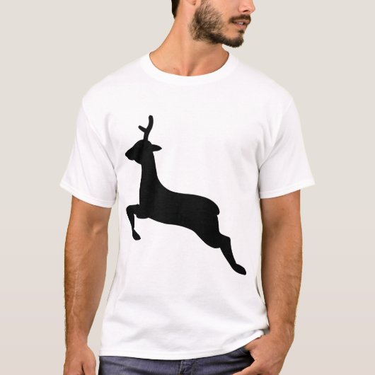 2 deer t-shirt (Voorkant)