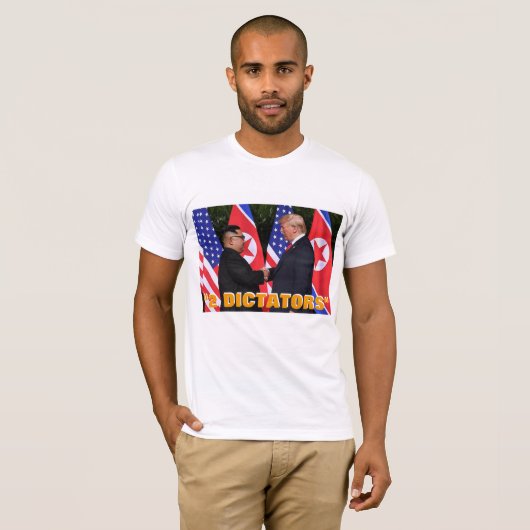 2 Dictators T-shirt (Voorkant volledig)