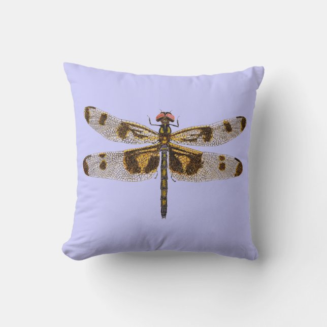 2 Dragonfly Pillow II Kussen (Voorkant)
