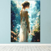 #2 Droomwereld Canvas Afdruk (Insitu (Houten vloer))