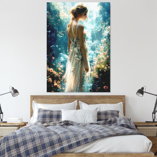 #2 Droomwereld  Canvas Afdruk (Insitu (Slaapkamer))