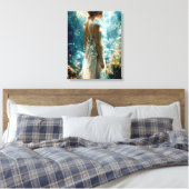 #2 Droomwereld Canvas Afdruk (Insitu (Slaapkamer))