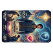 #2 Een Echte Man Spiritueel  Magneet (Horizontaal)