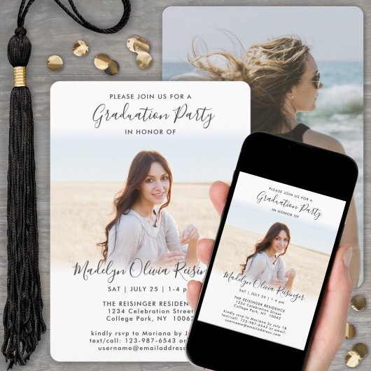 2 Eenvoudig zwart, zwart, fotografie Kaart