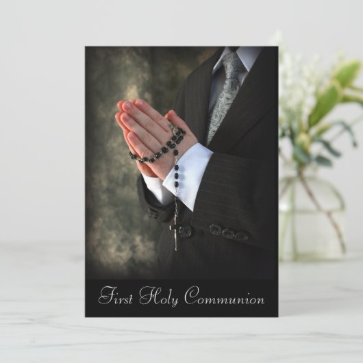 2, Eerste Heilige Communie Kaart (Staand voorkant)