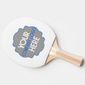 2 Eigen bedrijfsoonsgebonden Logo voor onbepaalde Tafeltennisbatje (Zijkant)