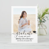 2 Elegant script voor virtuele fotografie Kaart (Staand voorkant)