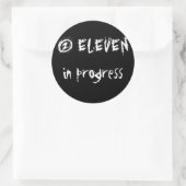 2 ELFin uitvoering Ronde Sticker (Tas)