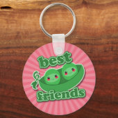 2 ERWTEN BESTE VRIENDEN SLEUTELHANGER (Voorkant)
