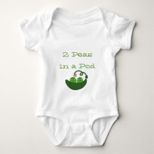 2 Erwten in een peul Romper